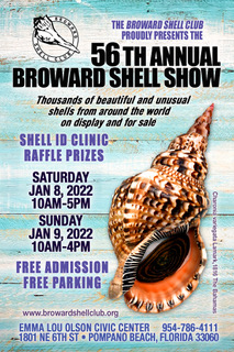 2022 Broward Shell Show Flyer front